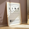 Line Poster (Digital Template)