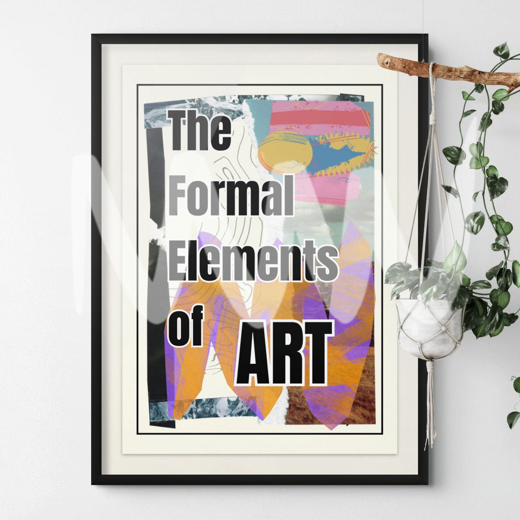 The Formal Elements of Art Poster (Digital Template)