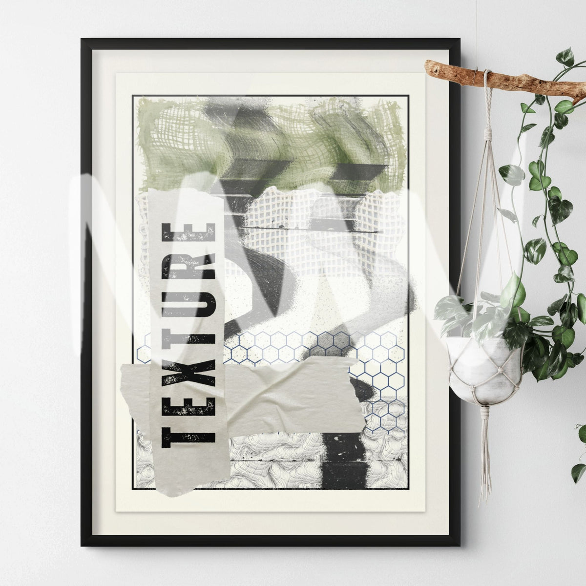 Texture Poster (Digital Template)