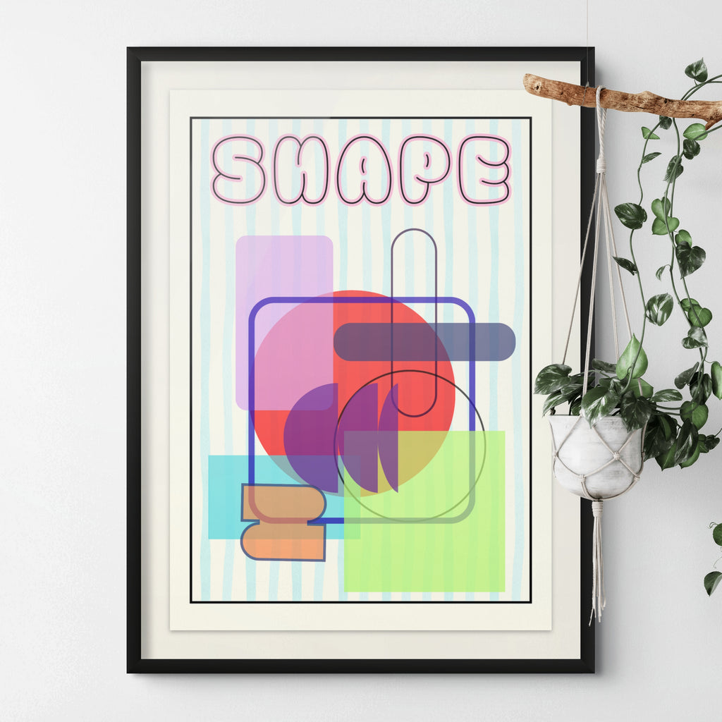 Shape Poster (Digital Template)