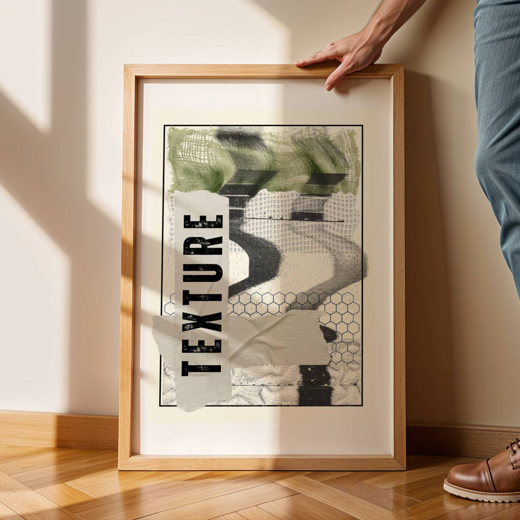 Texture Poster (Digital Template)