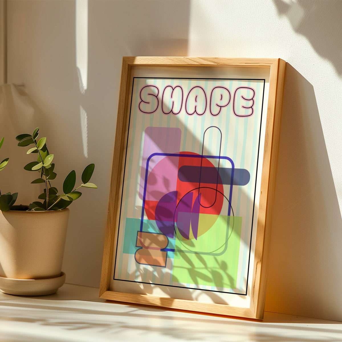 Shape Poster (Digital Template)