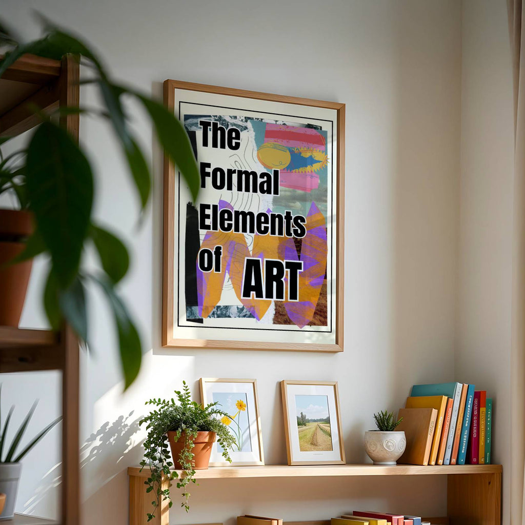 The Formal Elements of Art Poster (Digital Template)