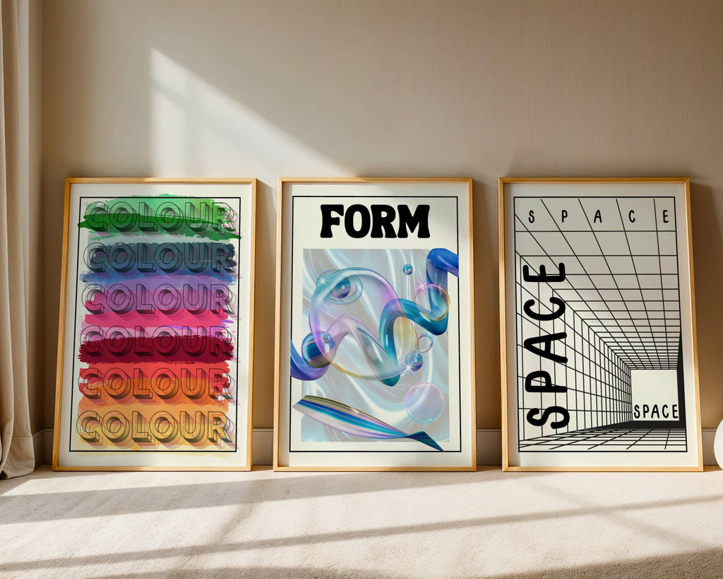 The Formal Elements Set of 8 Posters (Digital Template)