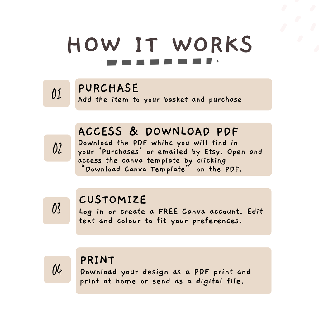 Line Poster (Digital Template)