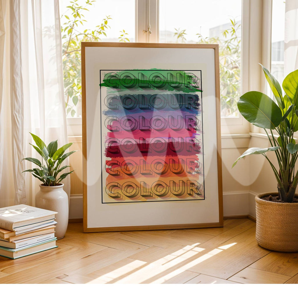 Colour Poster (Digital Template)