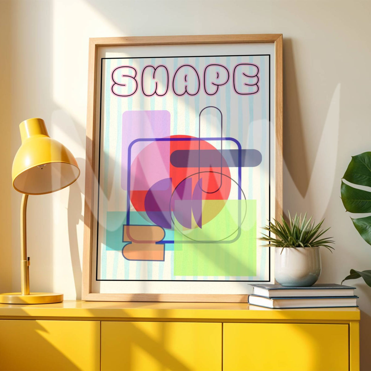 Shape Poster (Digital Template)